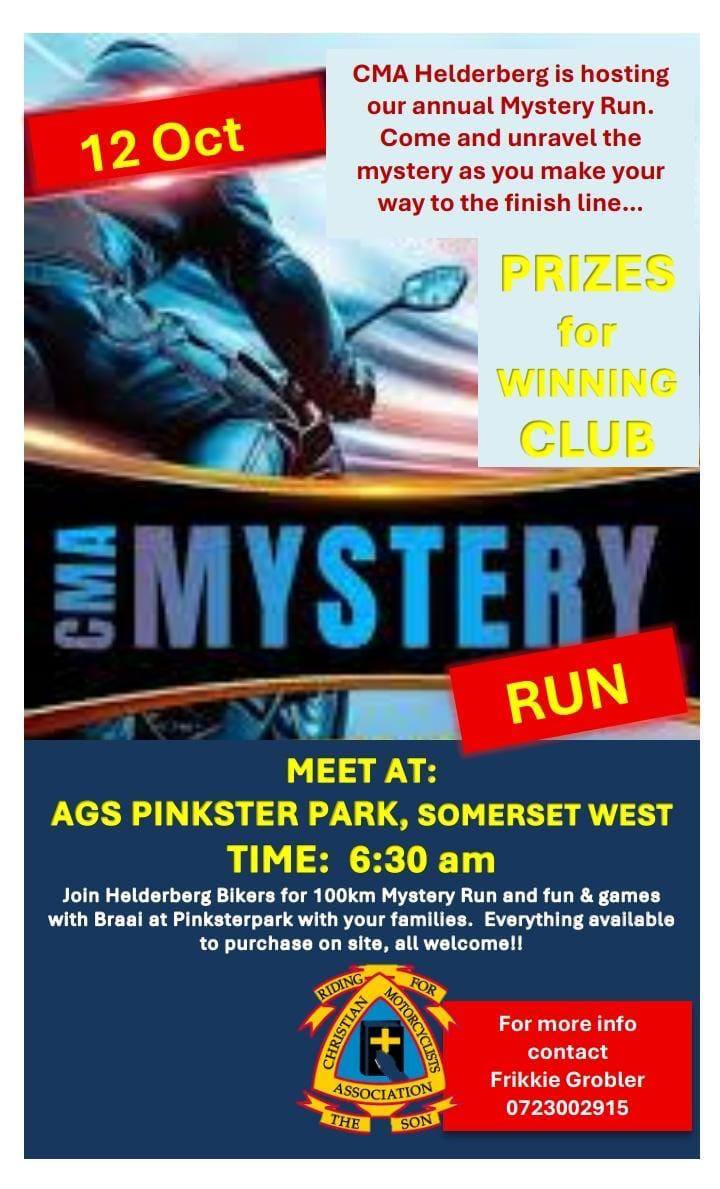 CMA Mystery Run