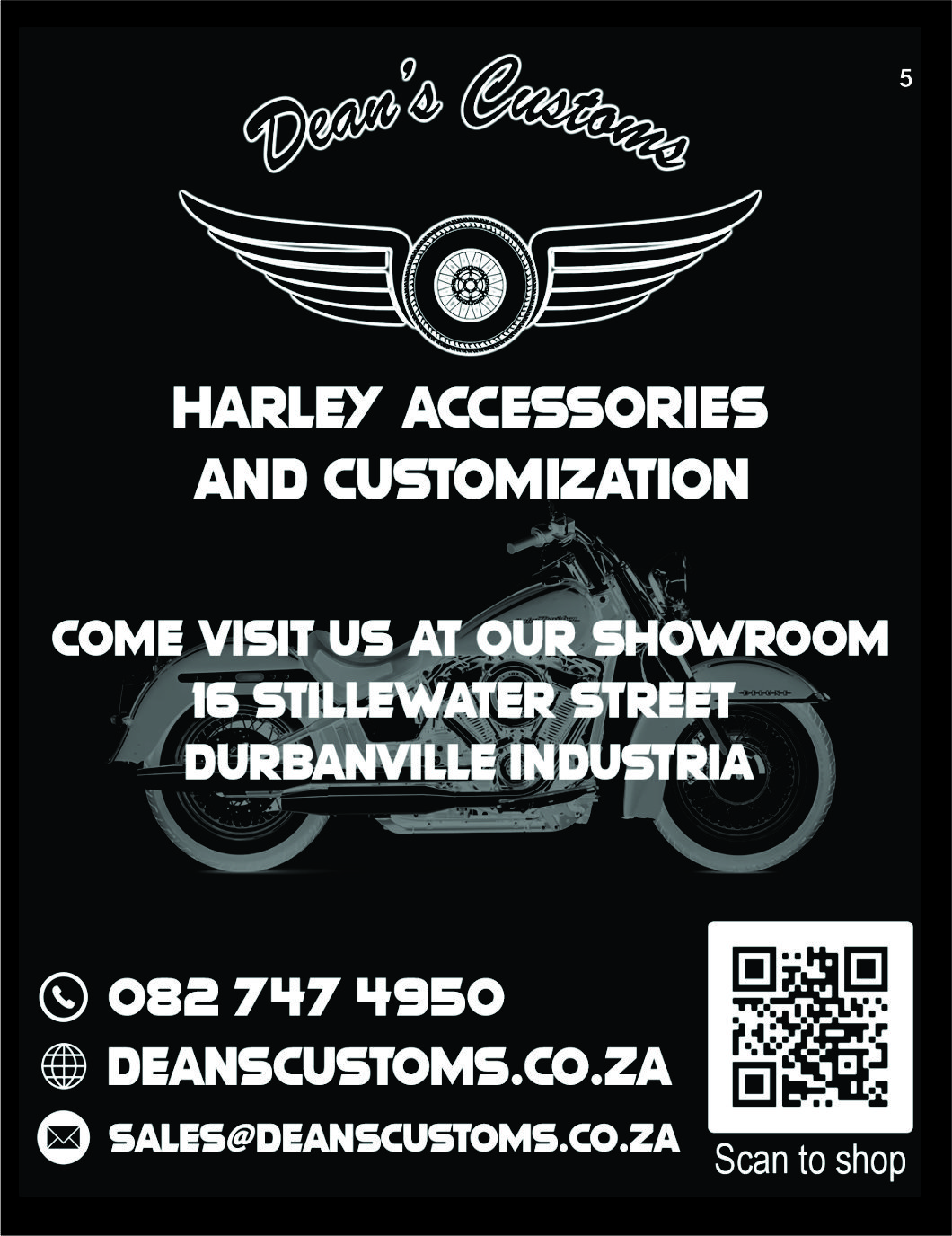 Deans Customs - African Bikers World