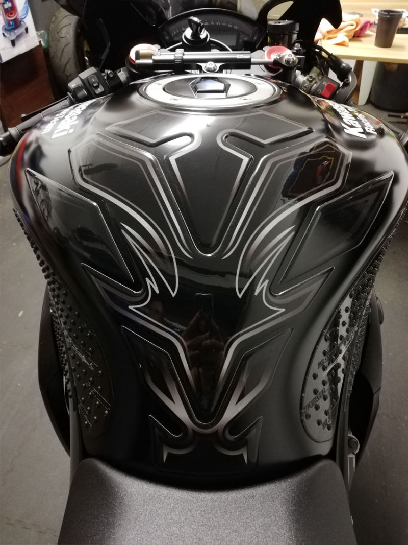 MOTOR BIKE TANK PAD