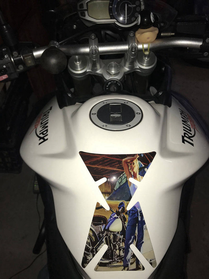 MOTOR BIKE TANK PAD