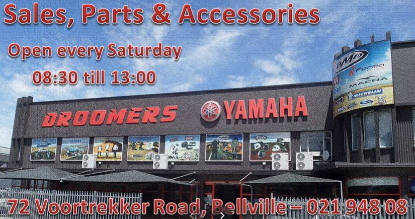 african bikers world, droomers yamaha, bike parts and sales