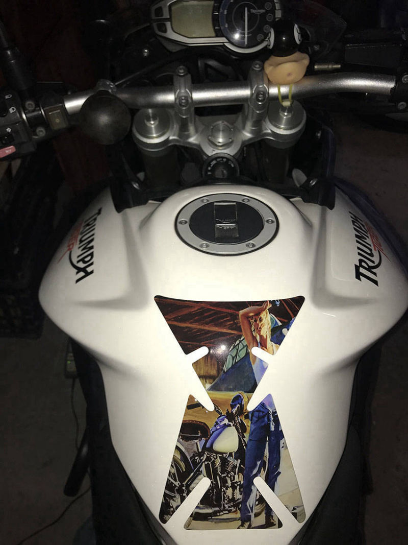 MOTOR BIKE TANK PAD