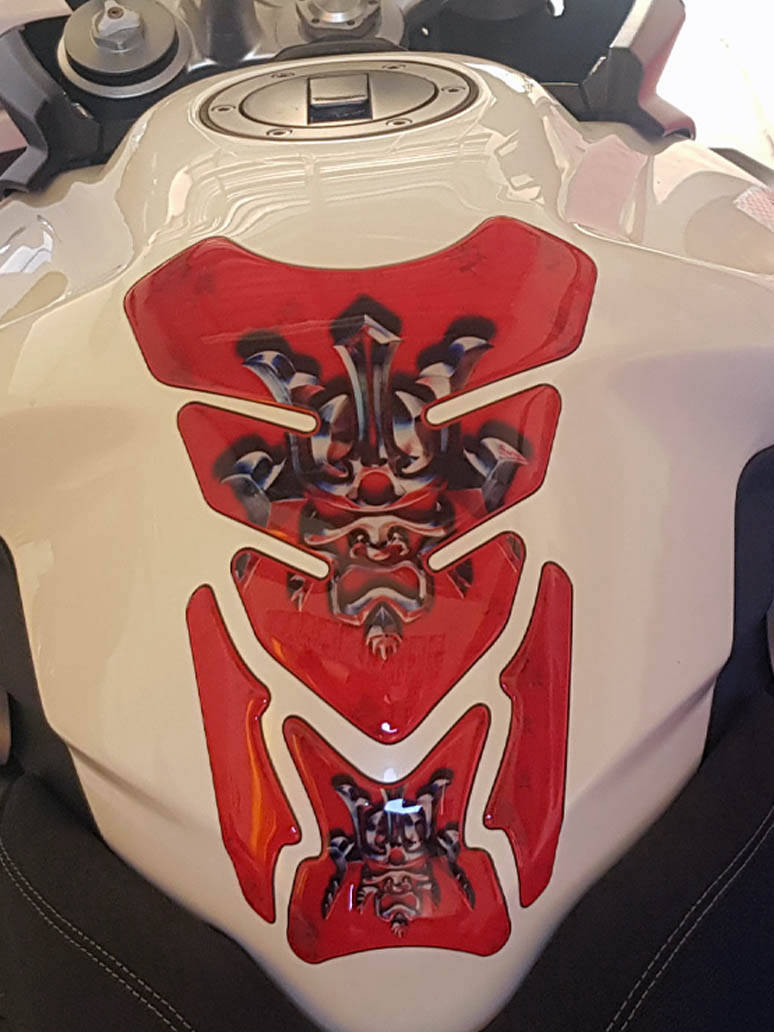 MOTOR BIKE TANK PAD