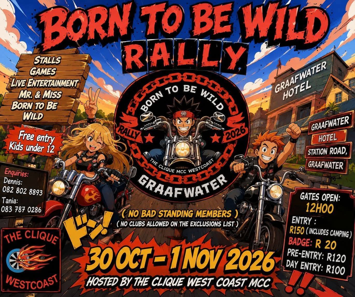 born to be wild rally
