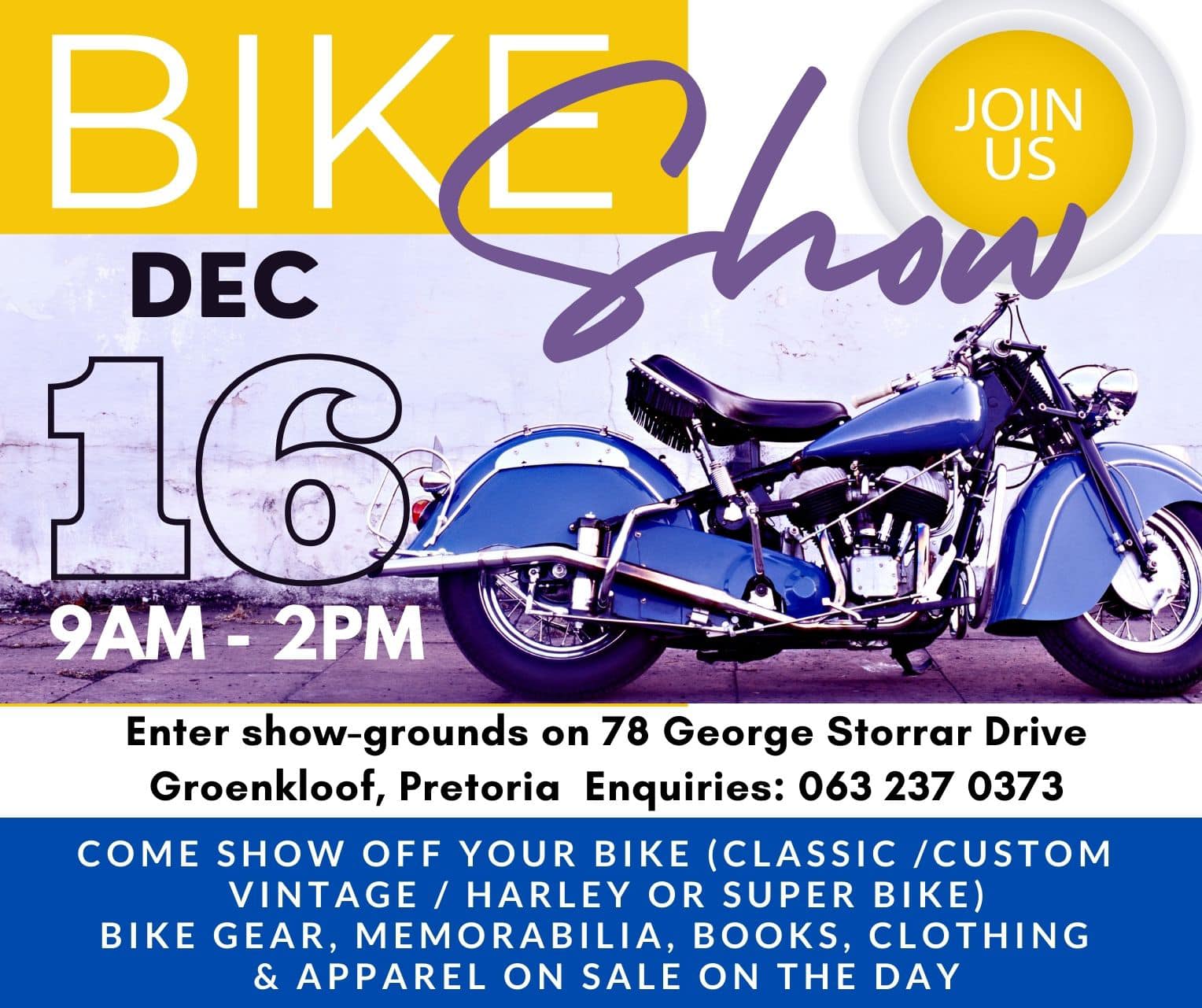 Vintage Bike Show - African Bikers World